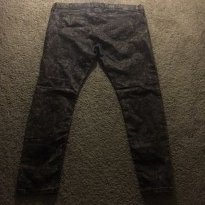 Hot topic black rude super skinny jeans W38 L32